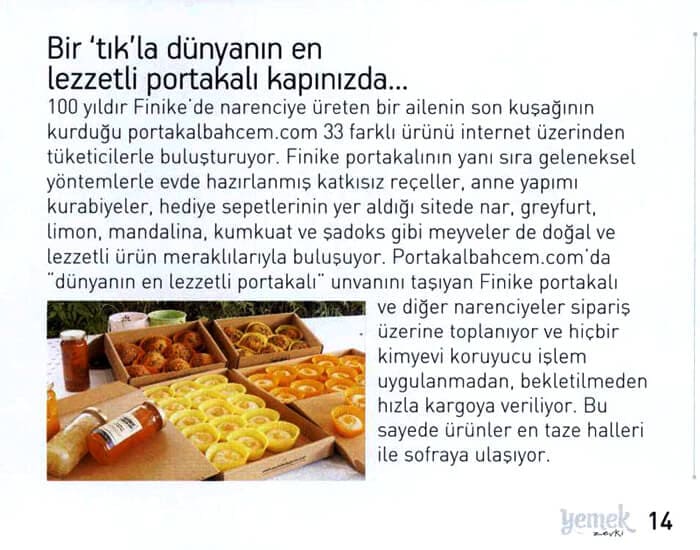portakalbahcem.com Yemek Zevki / 1 Mart 2014