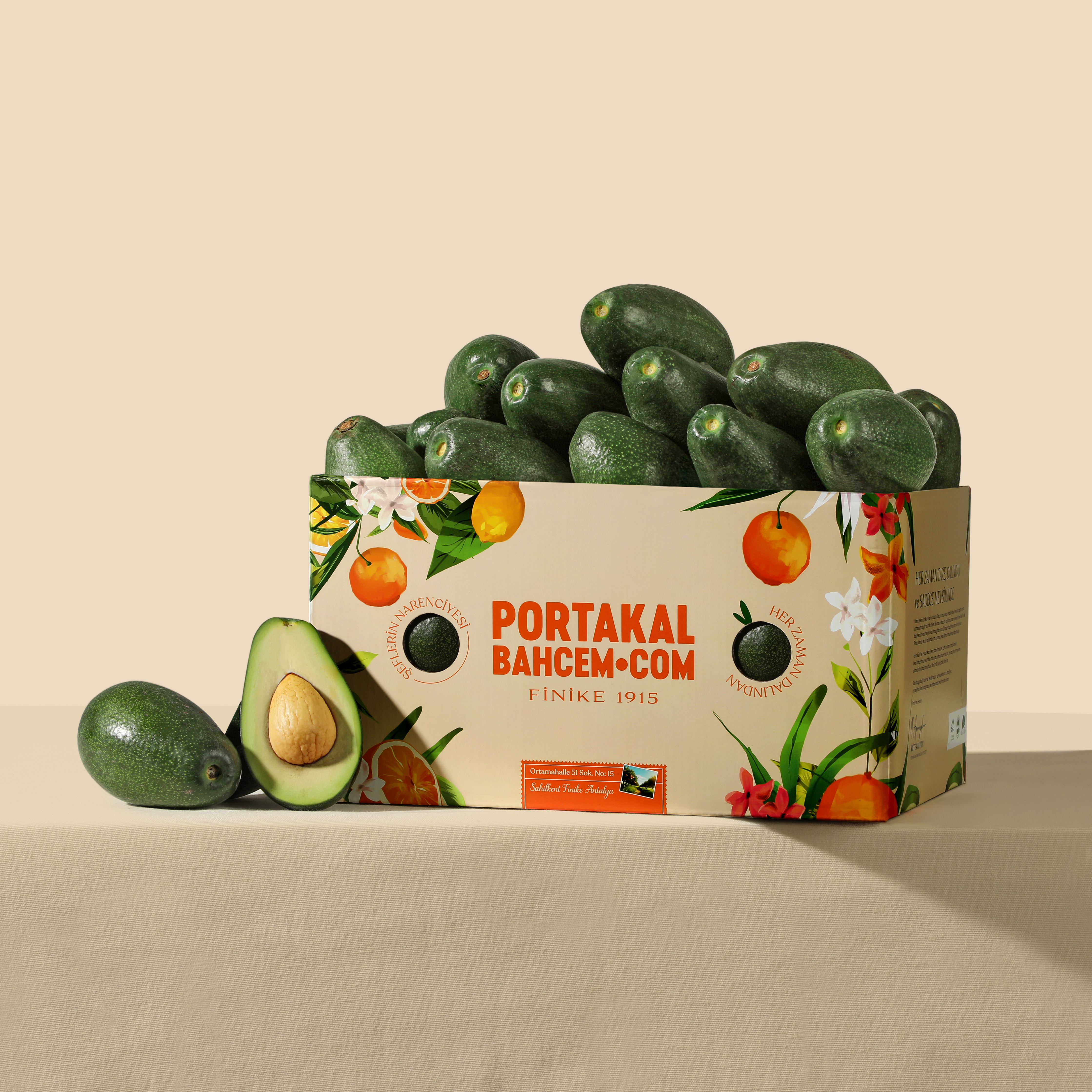 Mevsim Avokadoları Kutusu