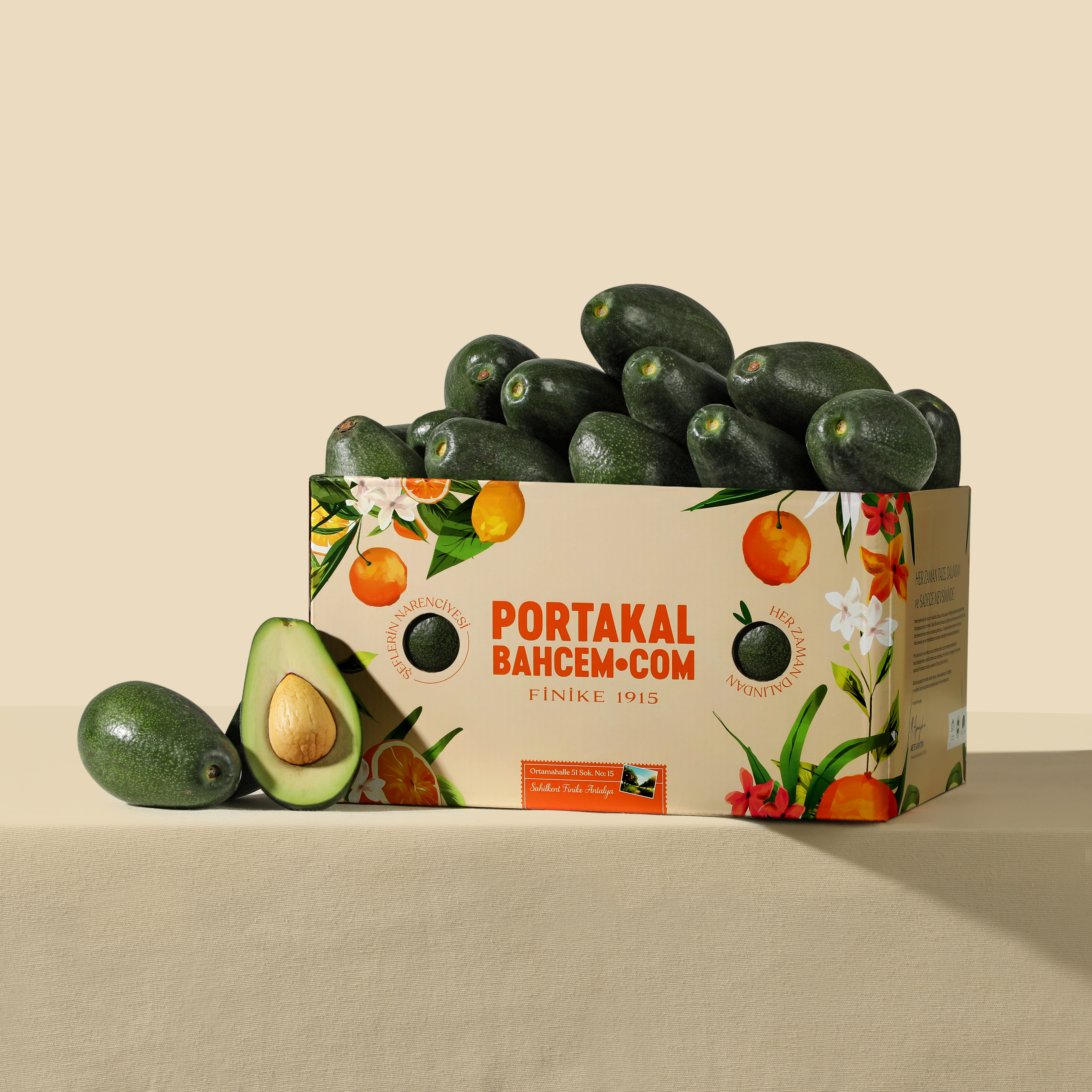 Mevsim Avokadoları Kutusu