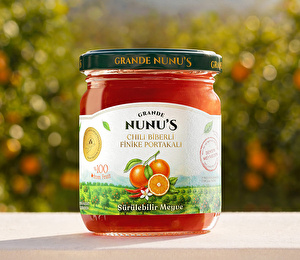 Grande Nunu's Chili Biberli Finike Portakalı Marmelatı 240 gr