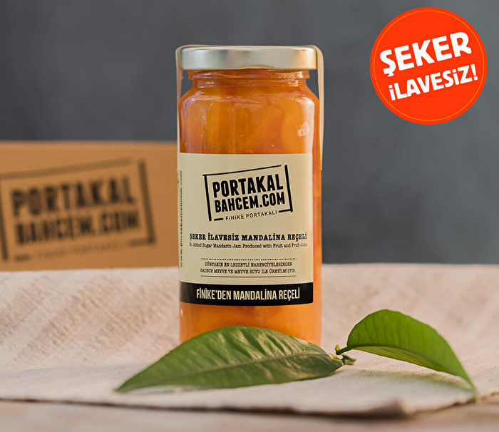 Şeker İlavesiz Mandalina Reçeli 290 Gr