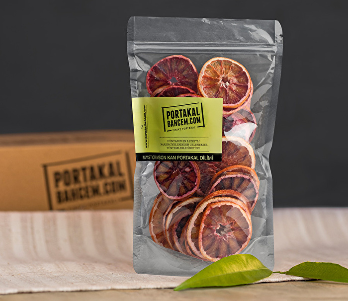Kurutulmuş Mysticrimson Kan Portakal Dilimi 100Gr