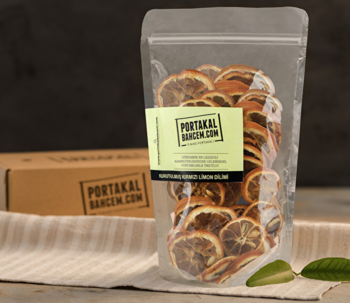 Kurutulmuş Rimona Kırmızı Limon Dilimi 100 Gr