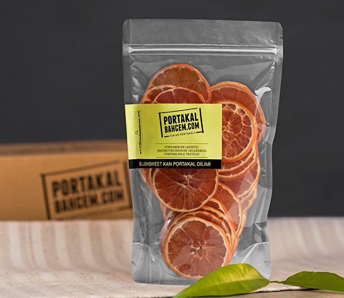 Kurutulmuş Blushsweet Kan Portakal Dilimi 100Gr
