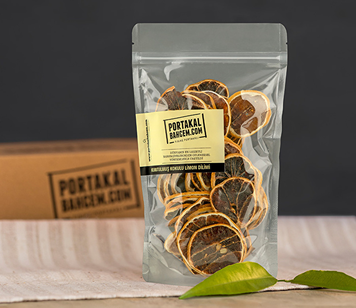Kurutulmuş Kokulu Limon Dilimi 100 Gr