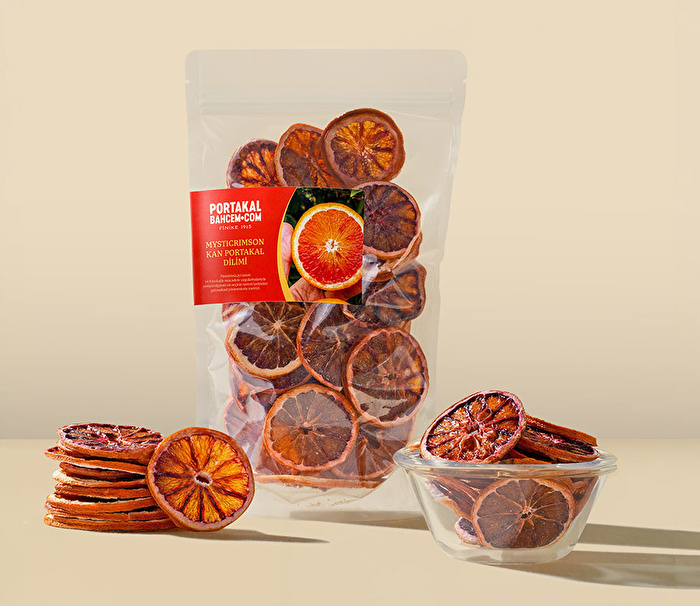 Kurutulmuş Mysticrimson Kan Portakal Dilimi 100Gr